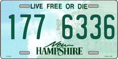 NH license plate 1776336