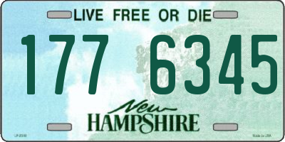 NH license plate 1776345