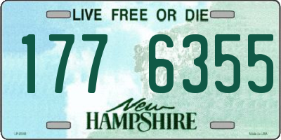 NH license plate 1776355
