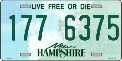 NH license plate 1776375