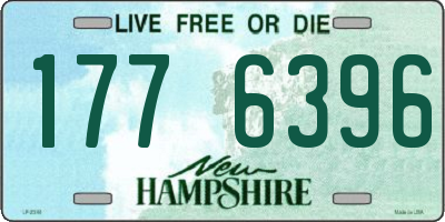 NH license plate 1776396