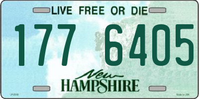 NH license plate 1776405