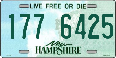 NH license plate 1776425
