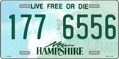 NH license plate 1776556