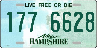 NH license plate 1776628