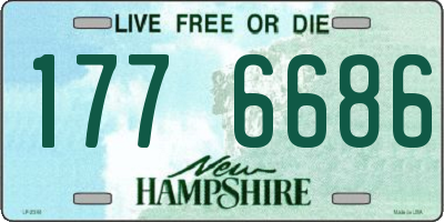 NH license plate 1776686