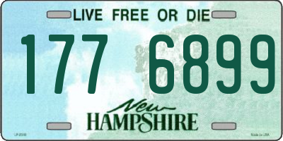 NH license plate 1776899
