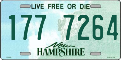 NH license plate 1777264