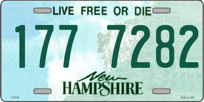 NH license plate 1777282