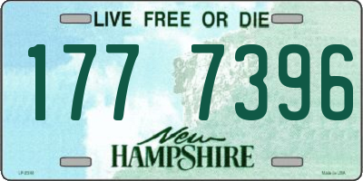 NH license plate 1777396