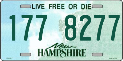 NH license plate 1778277