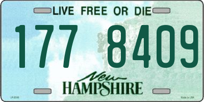 NH license plate 1778409