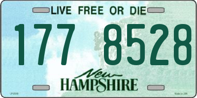 NH license plate 1778528
