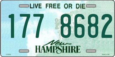NH license plate 1778682