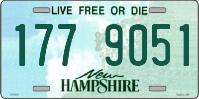 NH license plate 1779051