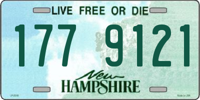 NH license plate 1779121