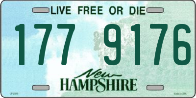 NH license plate 1779176