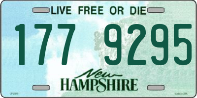 NH license plate 1779295