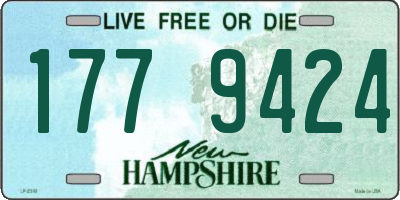 NH license plate 1779424