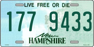 NH license plate 1779433