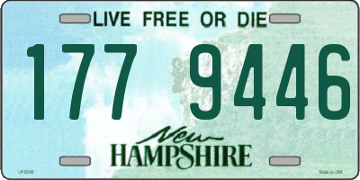 NH license plate 1779446