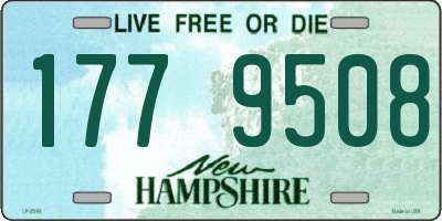 NH license plate 1779508