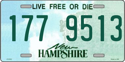 NH license plate 1779513