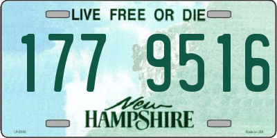 NH license plate 1779516