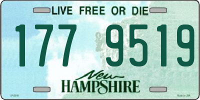 NH license plate 1779519