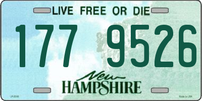 NH license plate 1779526