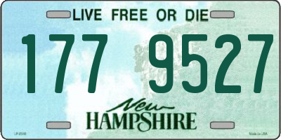 NH license plate 1779527