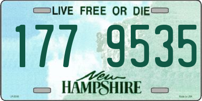 NH license plate 1779535