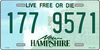 NH license plate 1779571