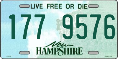 NH license plate 1779576