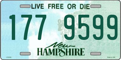 NH license plate 1779599