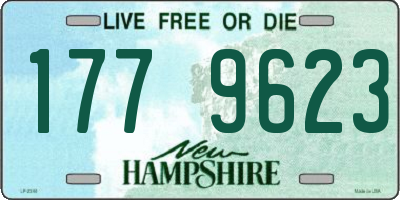 NH license plate 1779623
