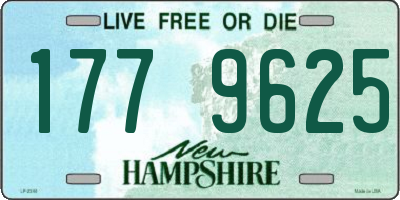 NH license plate 1779625