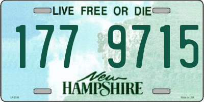NH license plate 1779715