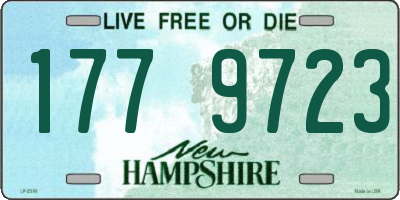 NH license plate 1779723