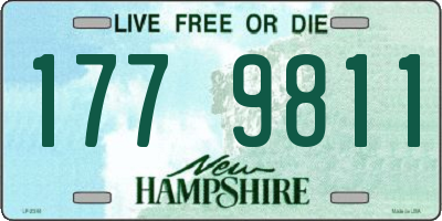 NH license plate 1779811
