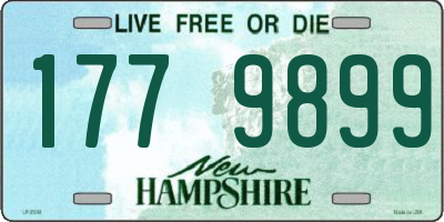 NH license plate 1779899