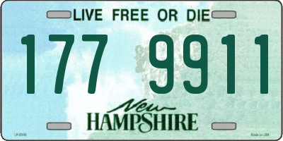 NH license plate 1779911