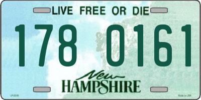NH license plate 1780161
