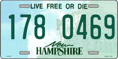 NH license plate 1780469