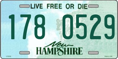 NH license plate 1780529