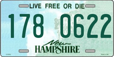 NH license plate 1780622