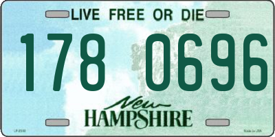 NH license plate 1780696