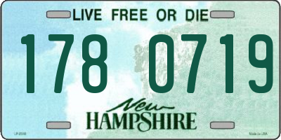 NH license plate 1780719