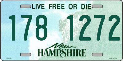 NH license plate 1781272