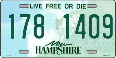 NH license plate 1781409